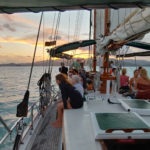 Sunset cruise at Airlie Beach