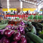 No shortage of produce options, some recognizable and others not so much, at the downtown market in Nadi, Fiji.